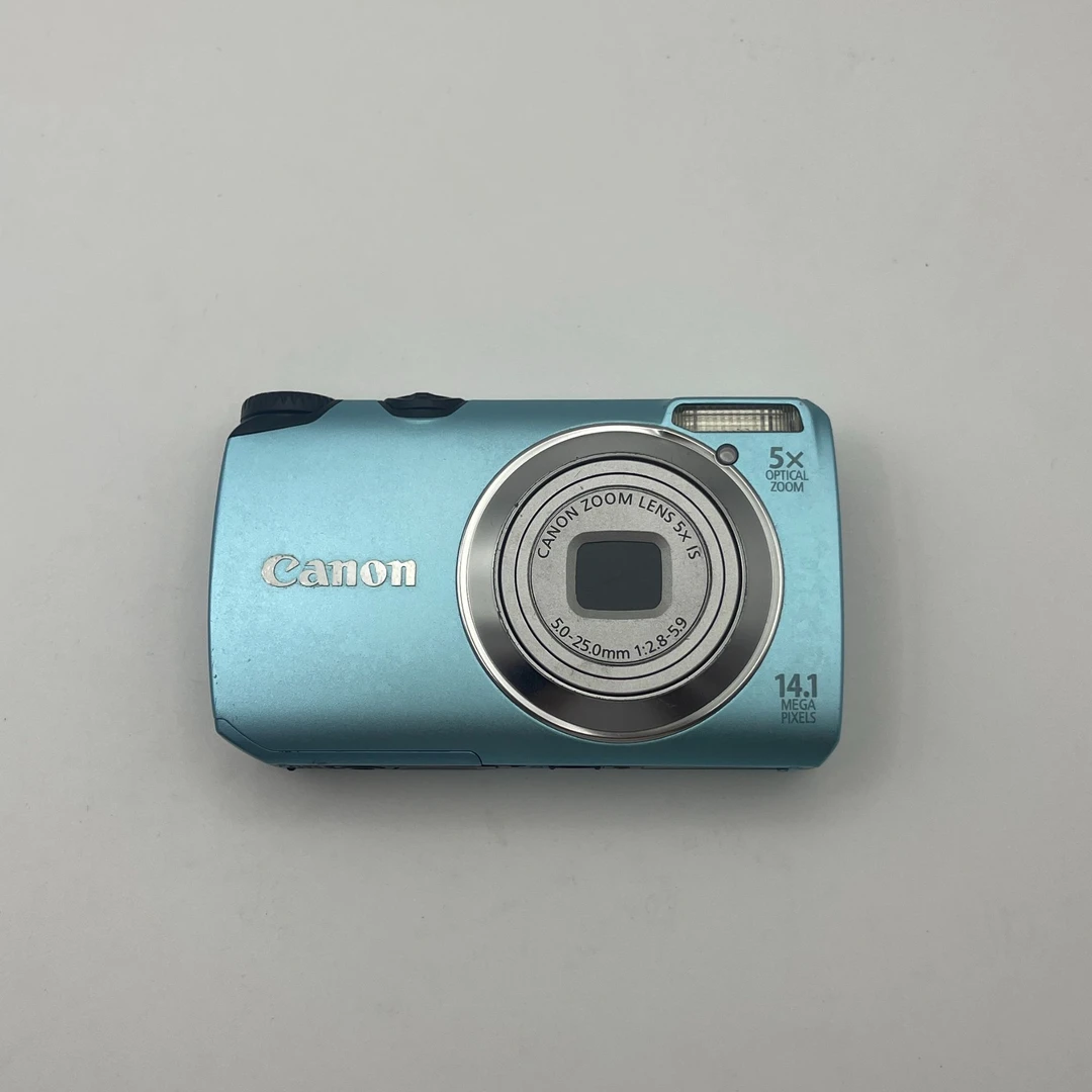 95新 Canon/佳能 95新佳能A3200天蓝色数码相机摄影学生拍照