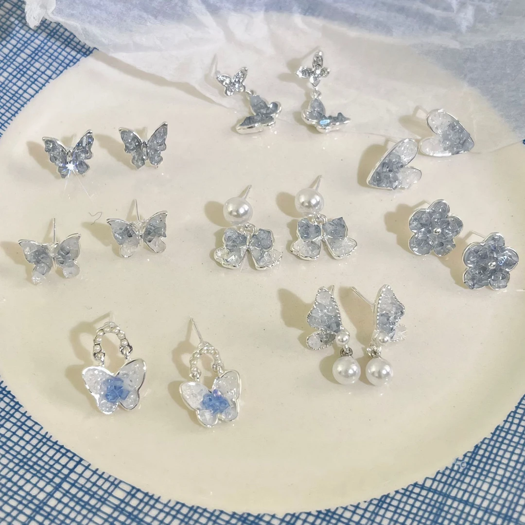 合金耳饰 耳扣针较粗  看好尺寸  针粗 尺寸问题不售后!!!