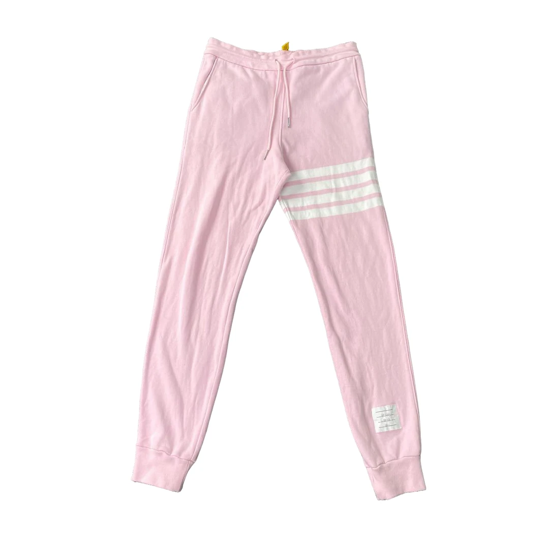 99新 THOMBROWNE 8972/THOM BROWNE SS23 粉色休闲裤/2码/98新