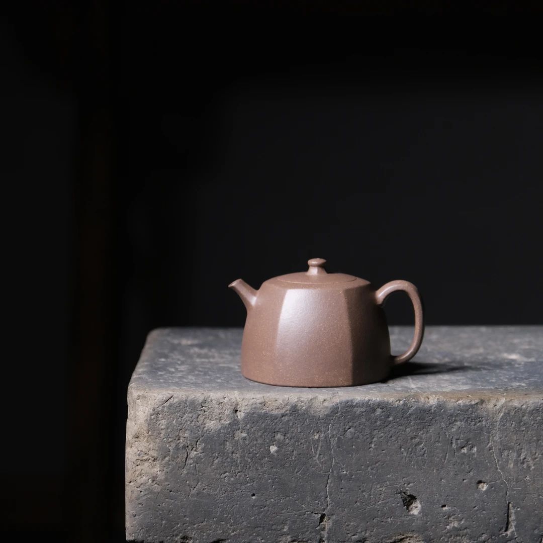 泽物 志修斋孙超全手工圆擀方六方井栏段泥195cc师承吴东元紫砂壶