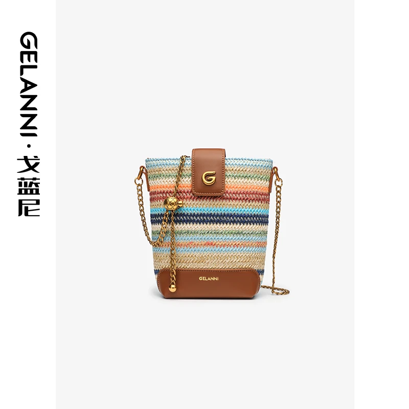 GELANNI高定波西米亚缤纷手机包2472739彩色