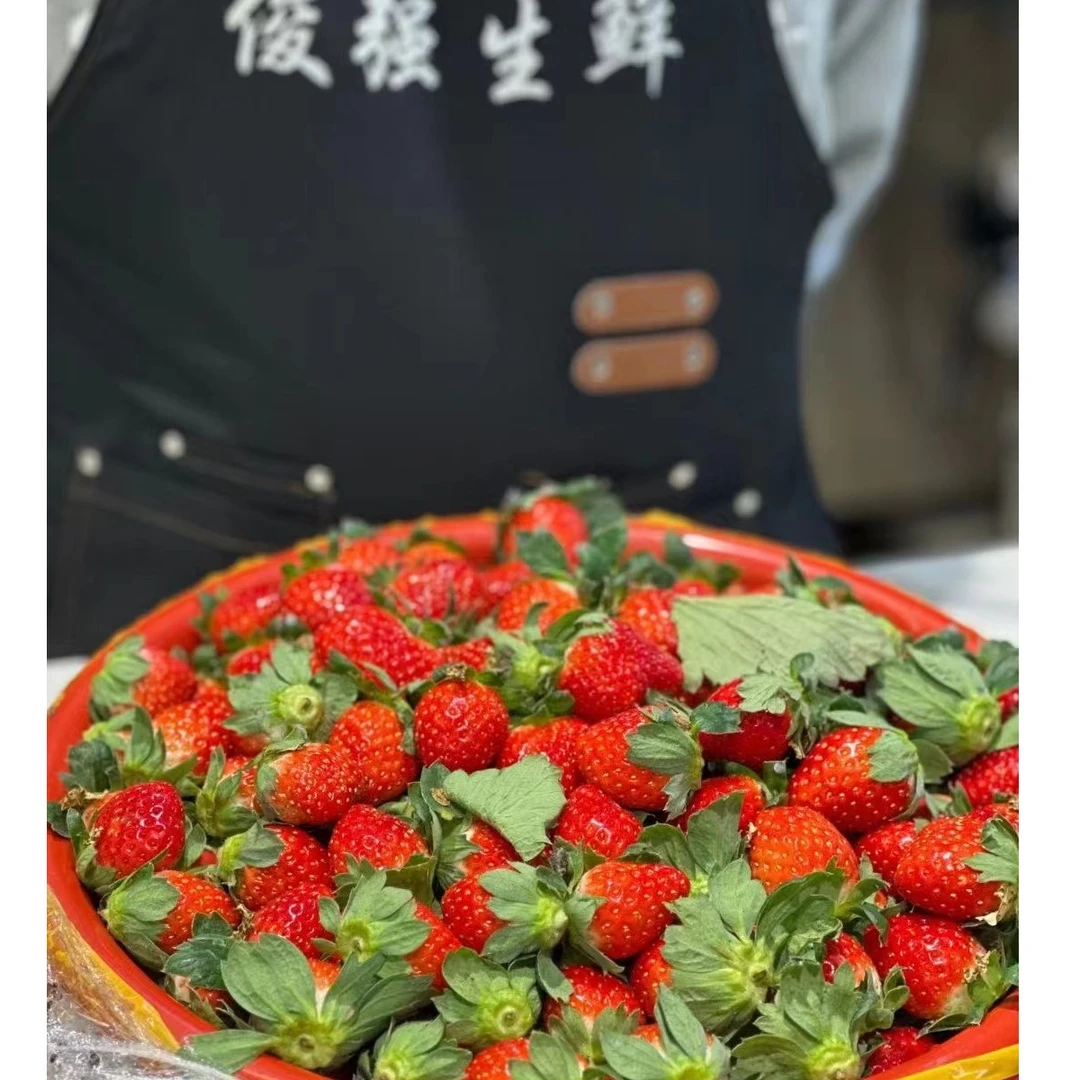 【配送到家】奶油草莓500g