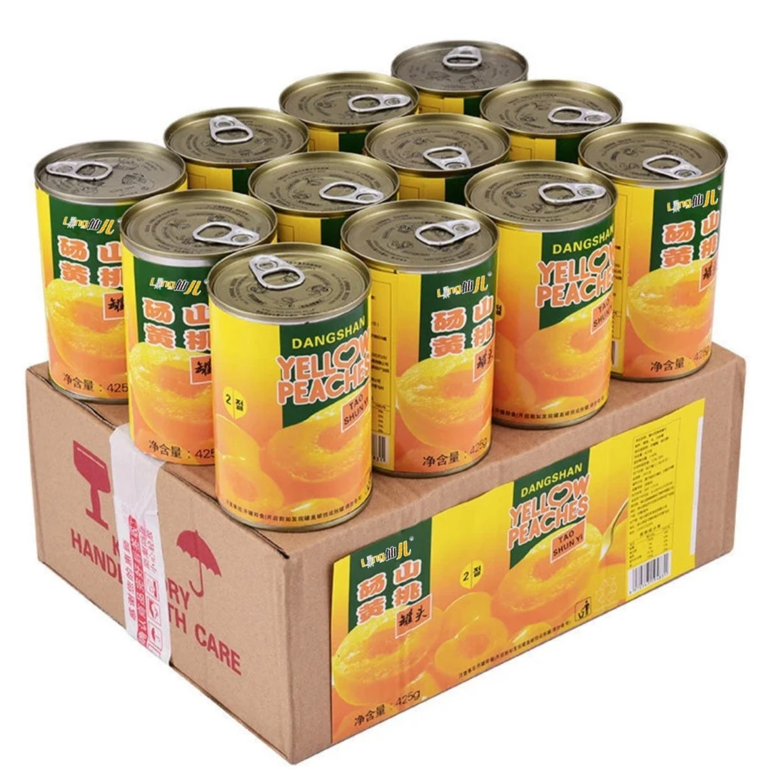 【小大杨哥推荐】黄桃罐头即食整箱罐装砀山新鲜优质优选灌头爽脆