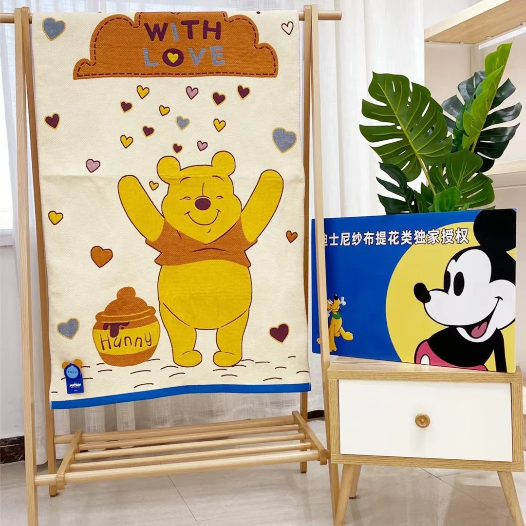 新疆包邮迪士尼正版儿童婴儿床四季床盖幼儿园透气吸汗宝宝推车