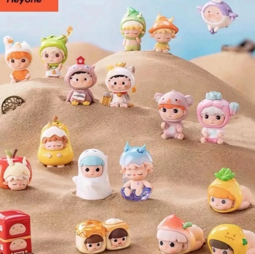 Heyone黑玩mini二代造趣工厂机手办系列盲盒萌粒