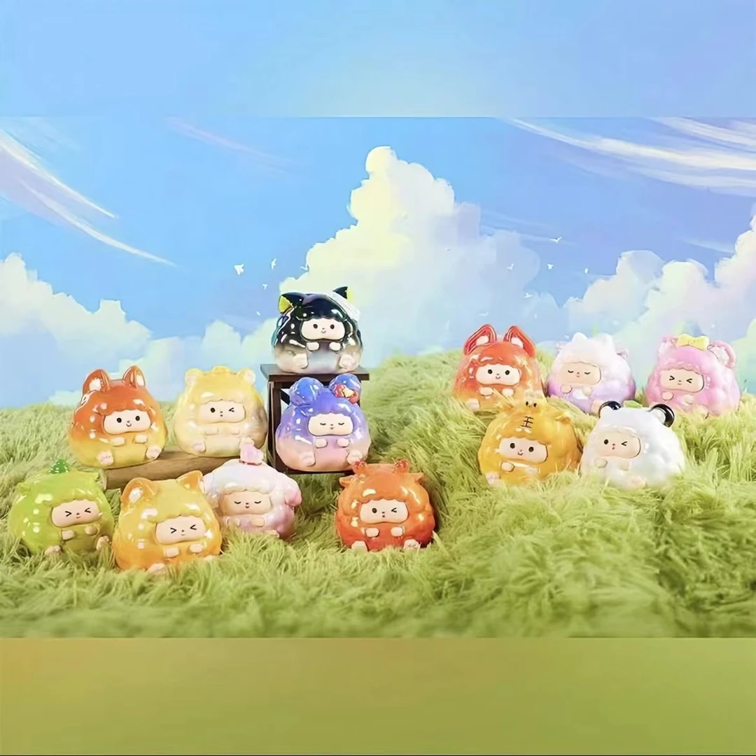 可爱福气多多系列惊喜潮玩手办盲盒摆件