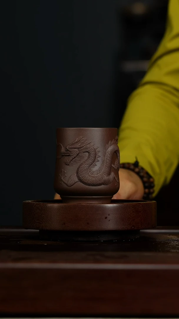 【闪购商品】紫砂茶杯u29龙杯*倪大全