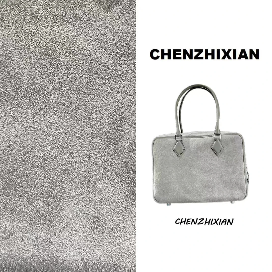 【梨叶诗绪】Nan 28厘米羊京拼接羽毛包