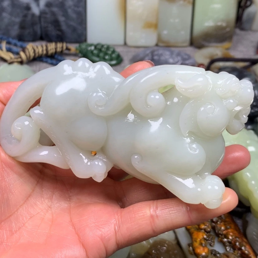 【闪购商品】和田玉挂件未镶嵌用****4