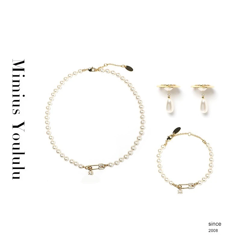 【mimius】&游鹿鹿 太后土星水钻饰品套组 WF11312