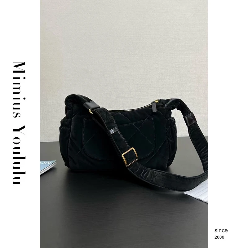 【mimius】七七 香奶奶24N滑雪系列尼龙包(可斜挎) 汉服 WF11304