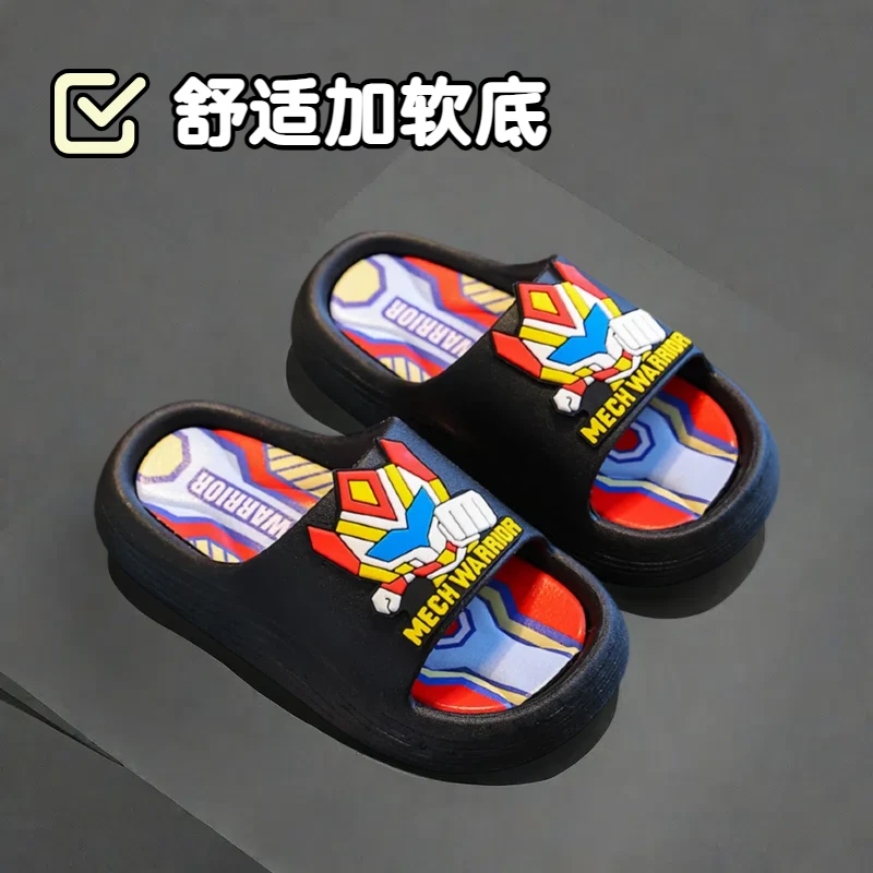 夏季新款儿童拖鞋男童网红卡通可爱宝宝浴室防滑女孩小学生凉防臭