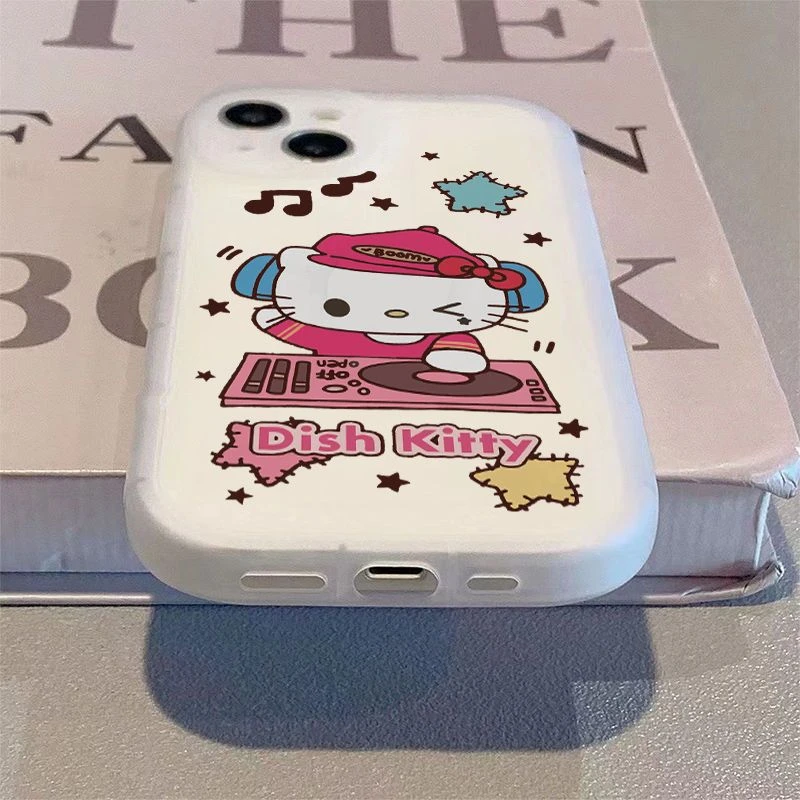 音乐kt苹果15手机壳iPhone14ProMax女13/7/8P/12/xr软壳X全包11
