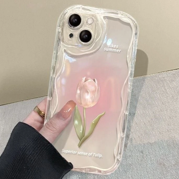 郁金香11苹果14手机壳iPhone13promax软壳8P全包12防摔X硅胶7Plus