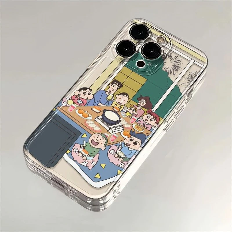 小新一家苹果15promax手机壳iPhone14新款13透明12简约11软壳x女8