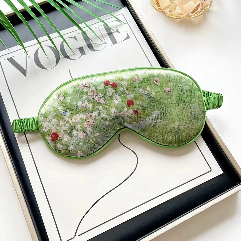 新款双面遮光眼罩睡眠旅行午休眼罩缓解疲劳护眼罩居家日用套装