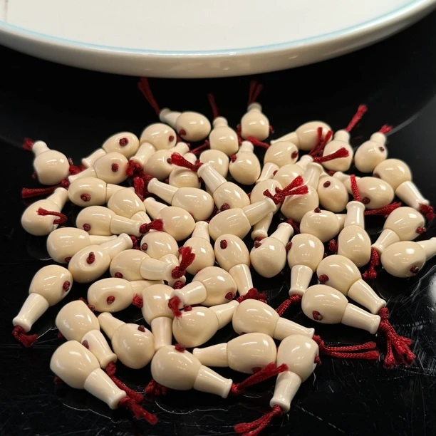 猛犸牙-榫卯分体三通配饰，尺寸：10*21