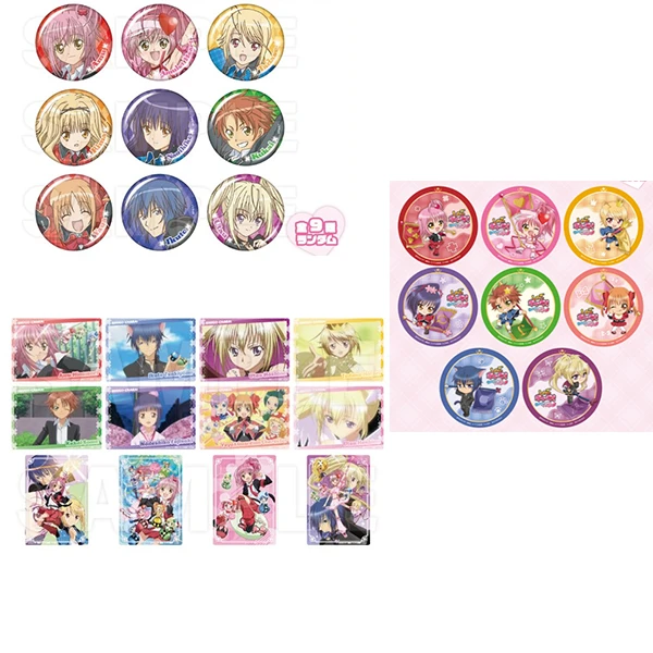 守护甜心 甜品天堂联动系列 吧唧徽章透卡