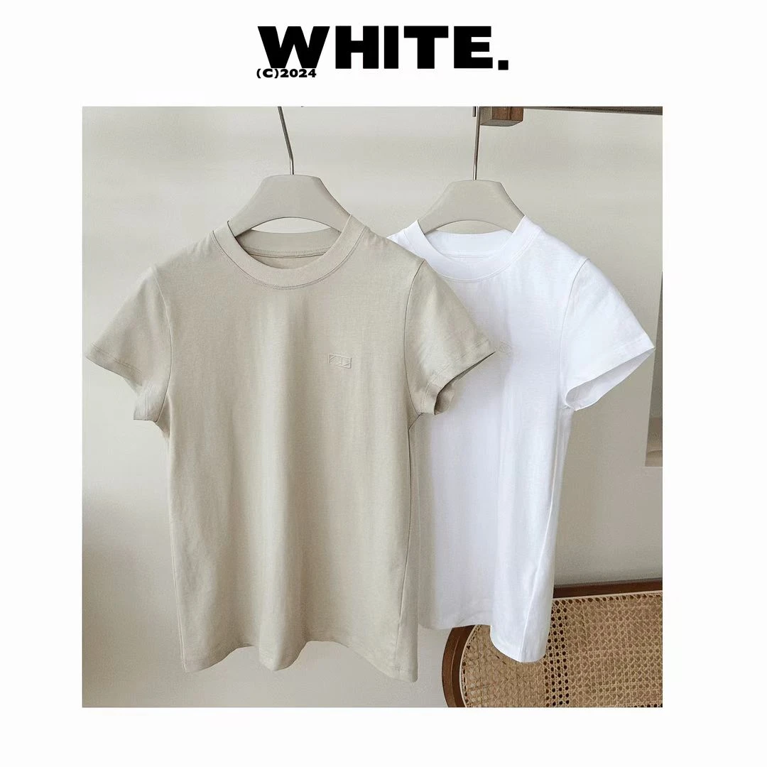 【印记】女士春夏修身百搭短袖T恤