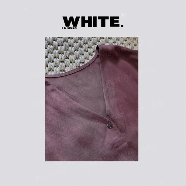 【安道尔】韩系极简风V领无袖小衫