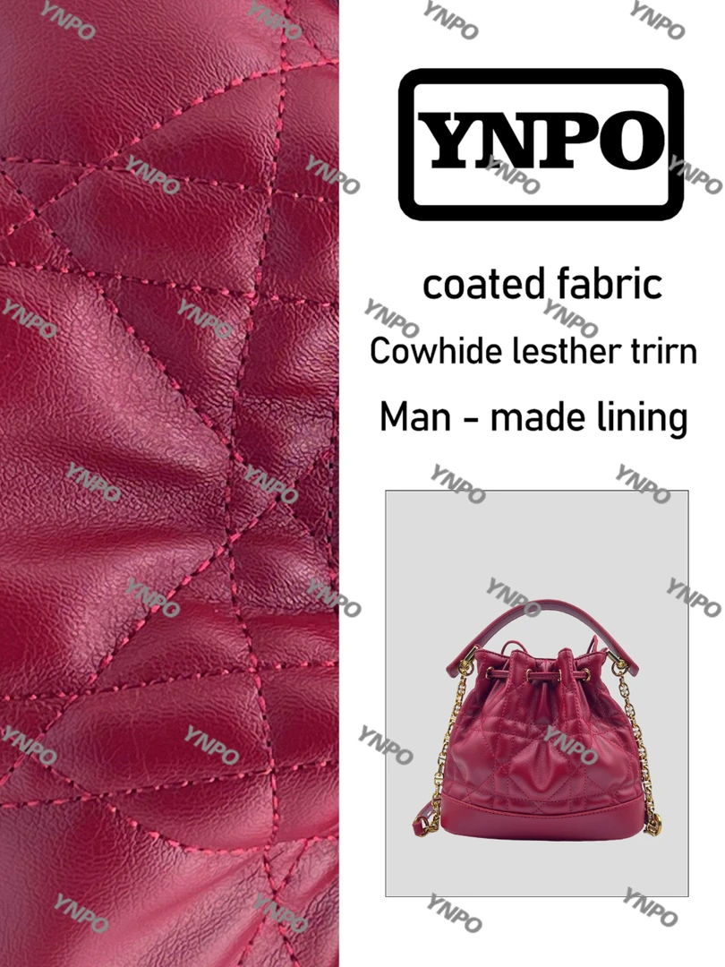 YNPO手工真皮女包手提包 10730 红色