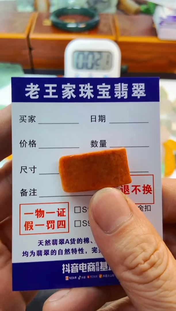 【闪购商品】翡翠颈饰未镶嵌料子