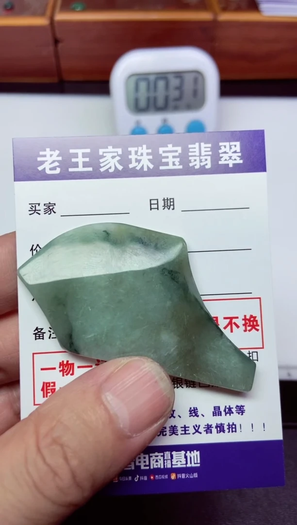 【闪购商品】翡翠颈饰未镶嵌料子