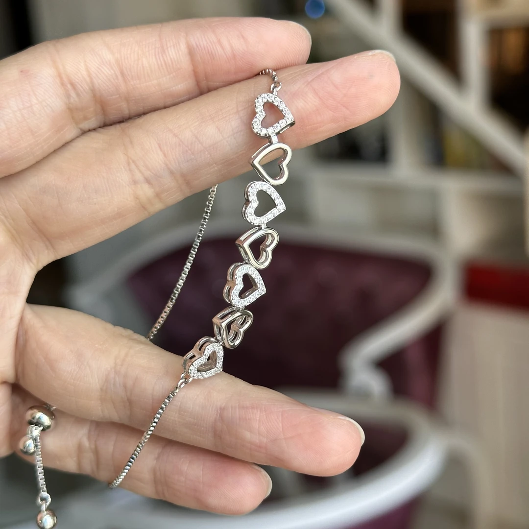 925银手链 时尚银饰女士手链50016