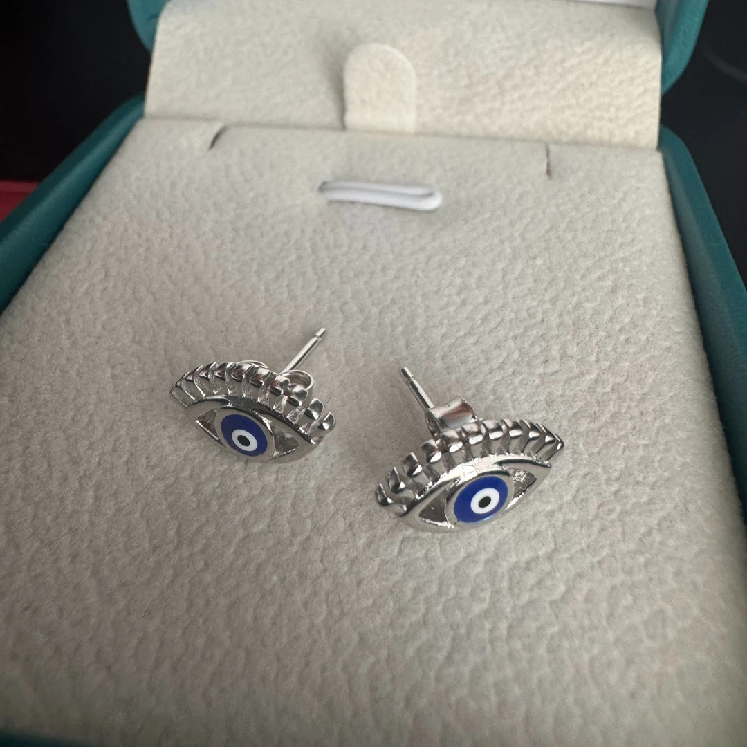 925银耳饰 时尚气质甜美女士银耳钉12091素款