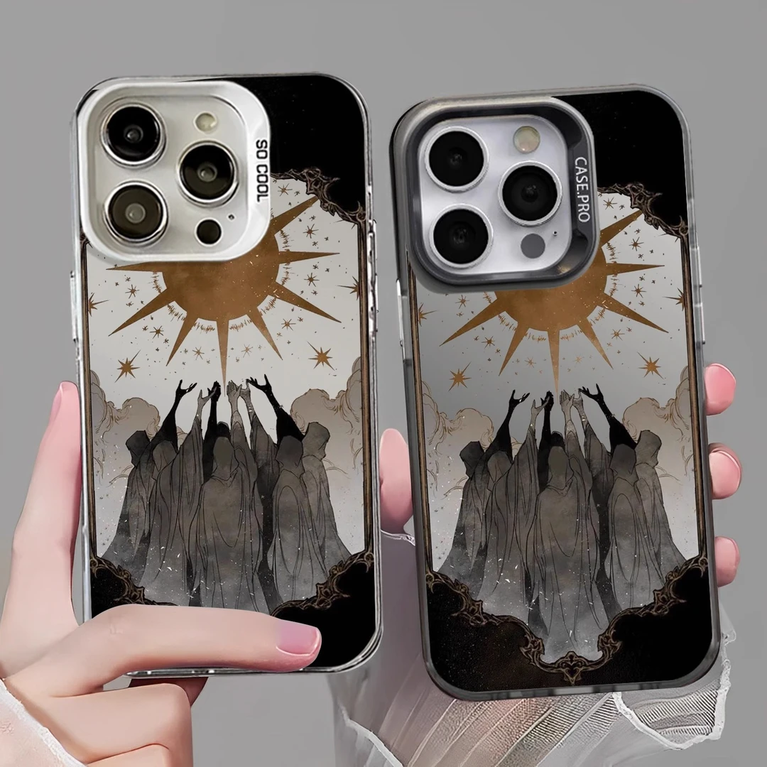 希望之光适用苹果15手机壳新款华为荣耀创意vivo个性小米高级OPPO