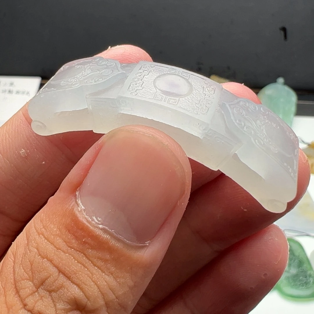 【闪购商品】定制翡翠未镶嵌手牌