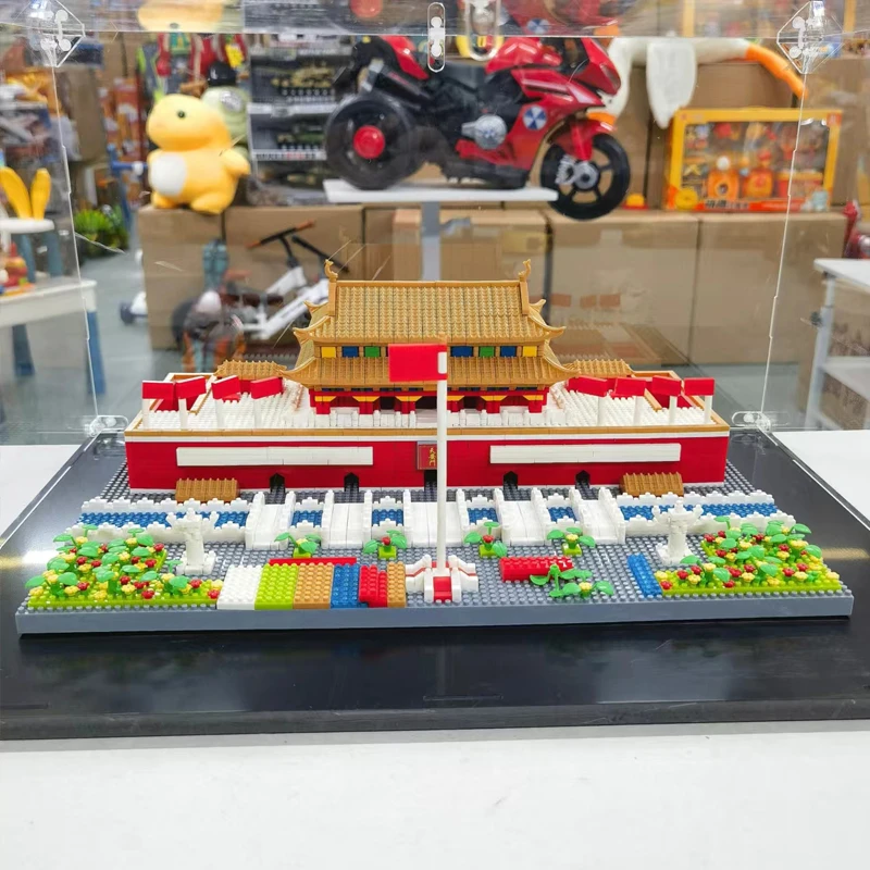 H 天安门积木拼装玩具科学