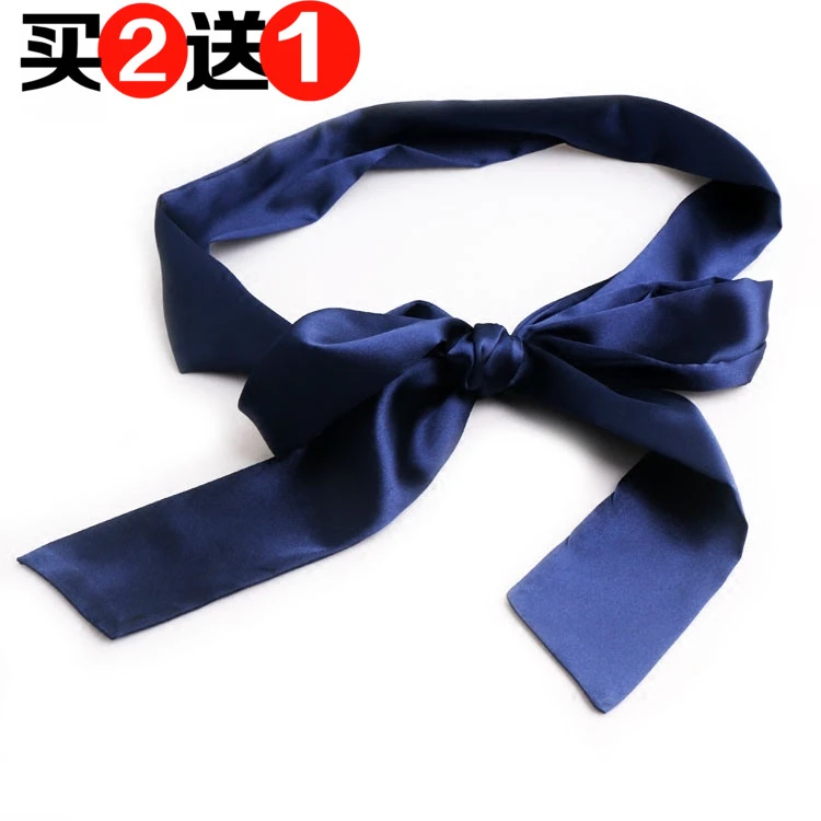 腰带女丝绸缎皮带时尚装饰连衣裙丝巾领带韩版百搭学生配牛仔裤带