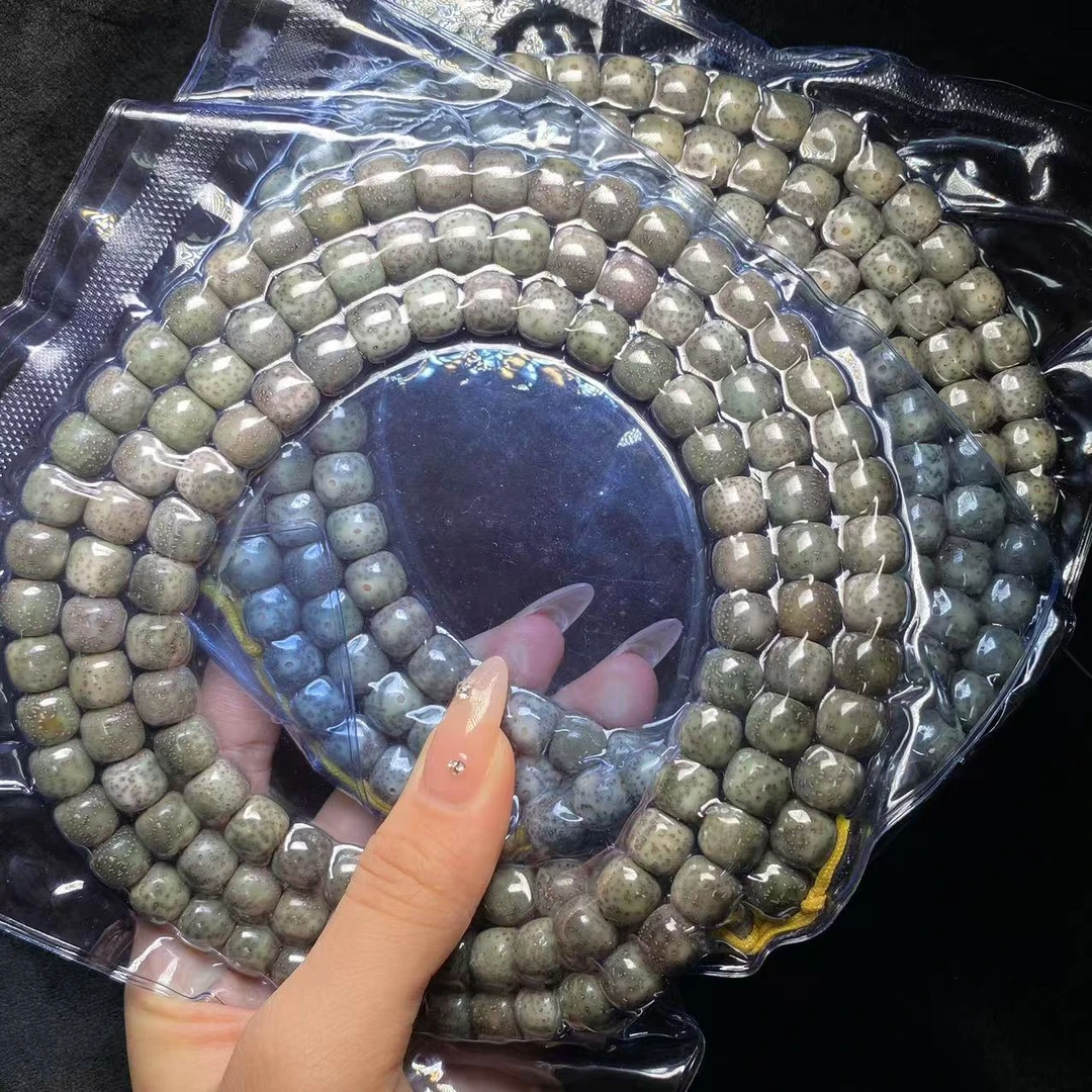【曹掌柜精选】17 P378-星月菩提多圈手串-多样性发其一-9mm左右
