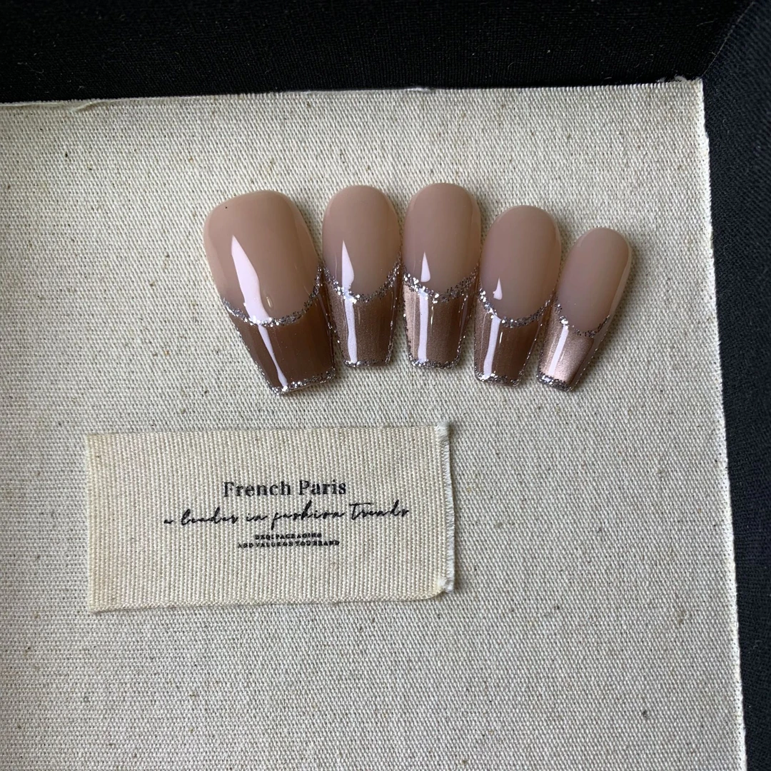 （预）甜巧纯手工穿戴甲A44（9种甲型可选主图中梯）