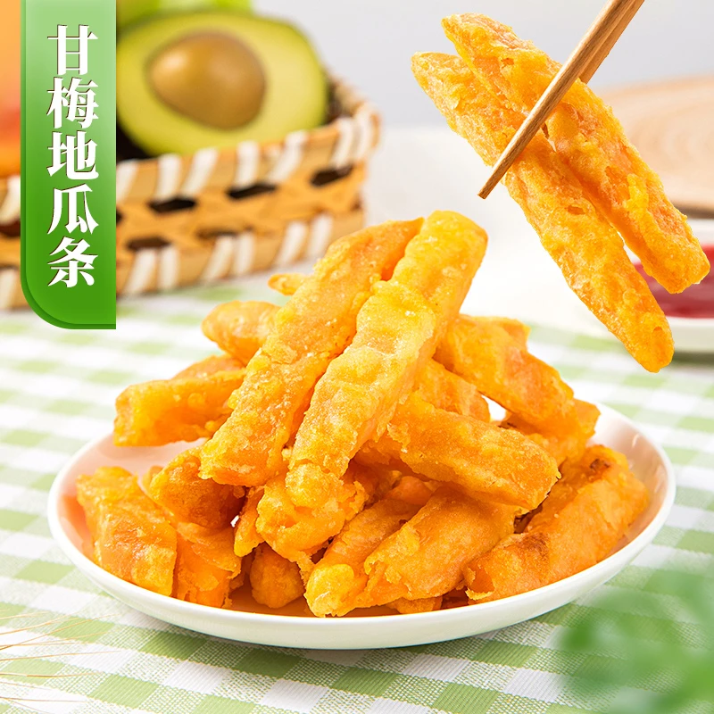 Mizhouxiang/密州香酥脆烤红薯条空气炸锅地瓜条做法简单软糯香甜