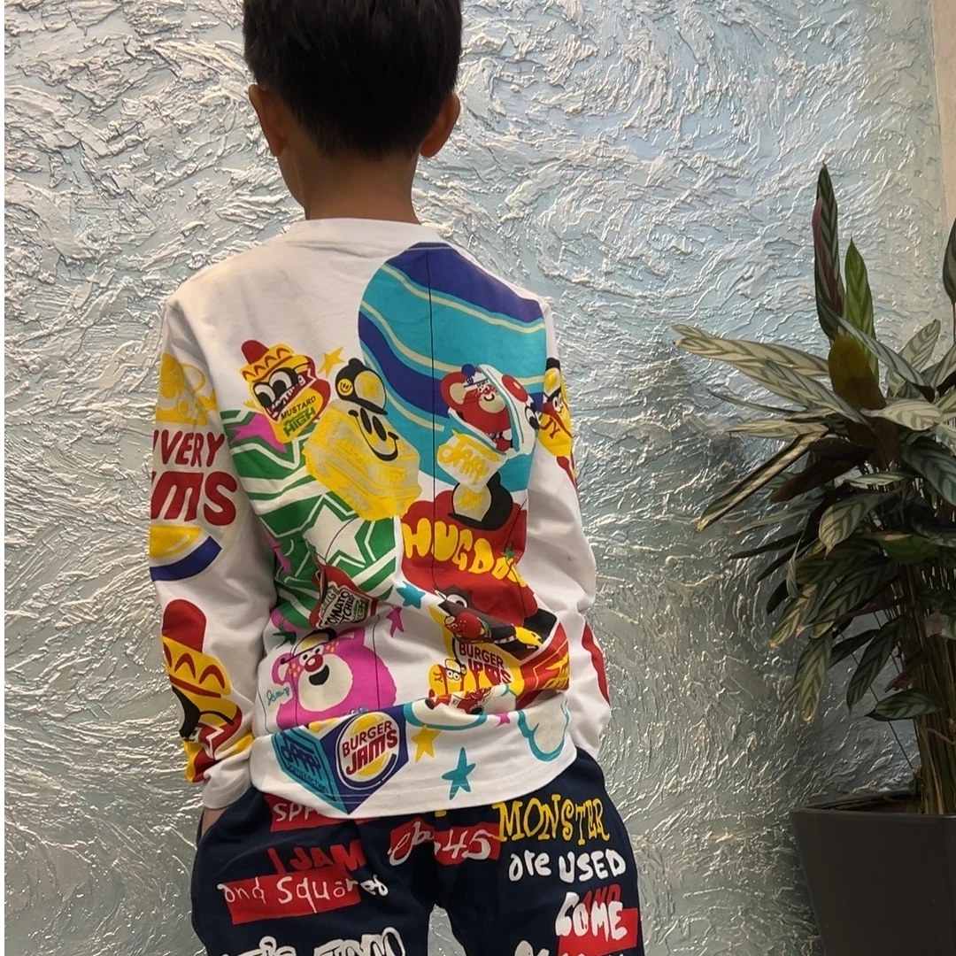 .0509【梦幻乐园】时尚休闲圆领印花儿童长袖