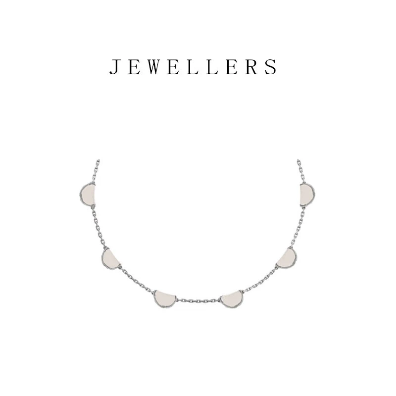 合金项链 十花项链时尚优雅百搭欧美气质轻奢锁骨链