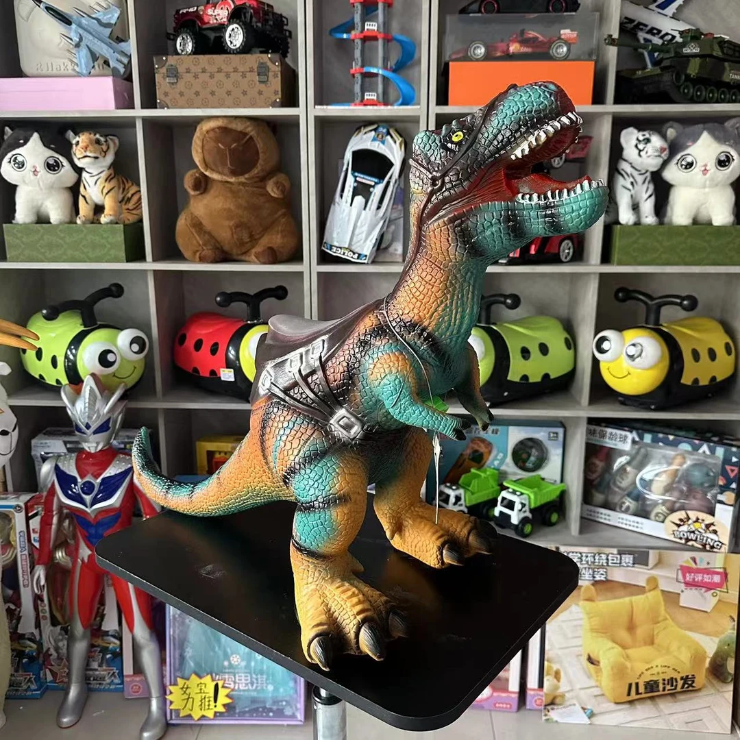 【长62cm高38cm斜长66cm】发声搪胶早教大恐/龙    非对讲