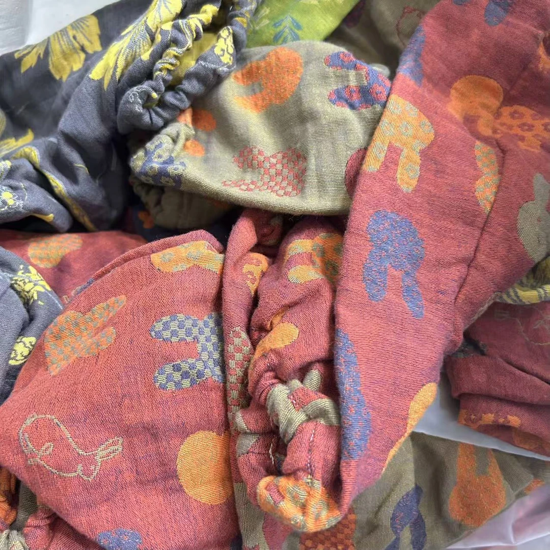 全棉双层纱套袖两只