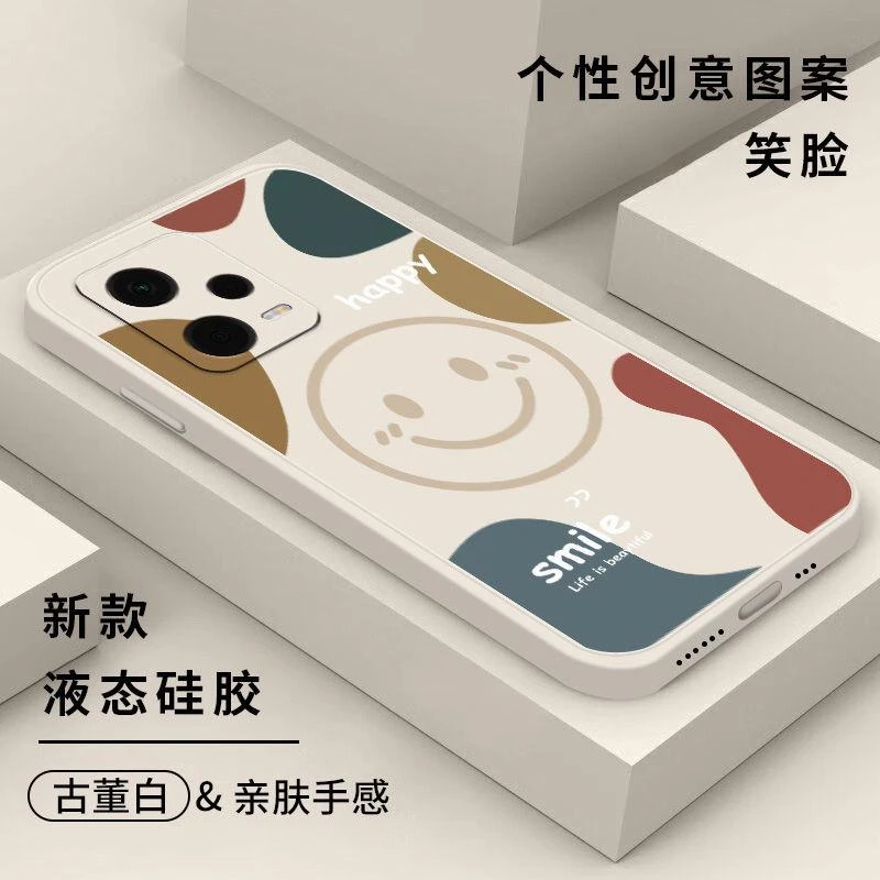 适用红米note12Pro+探索/潮流手机壳液态硅胶超薄防摔全包男女款
