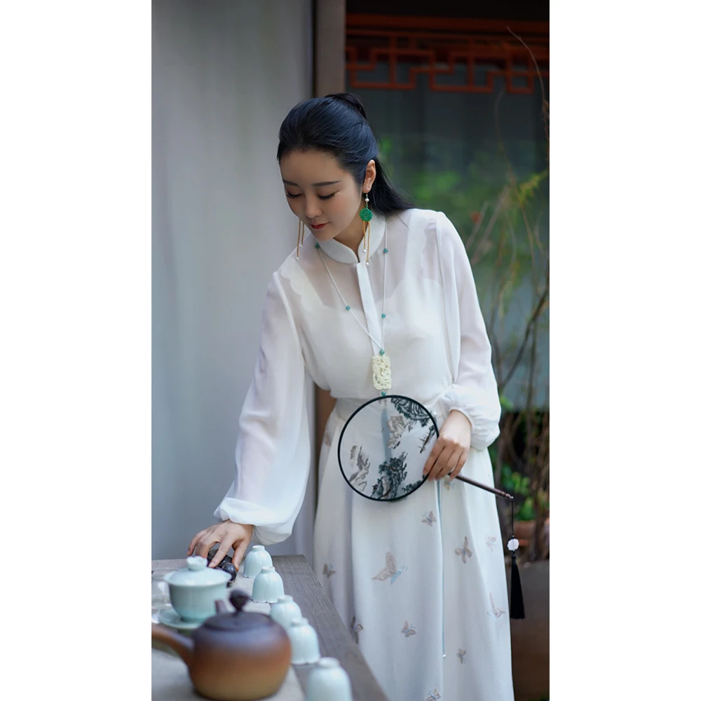 【雾纱】春夏款百搭黑色时尚气质显瘦短款外披丁达尔穿搭