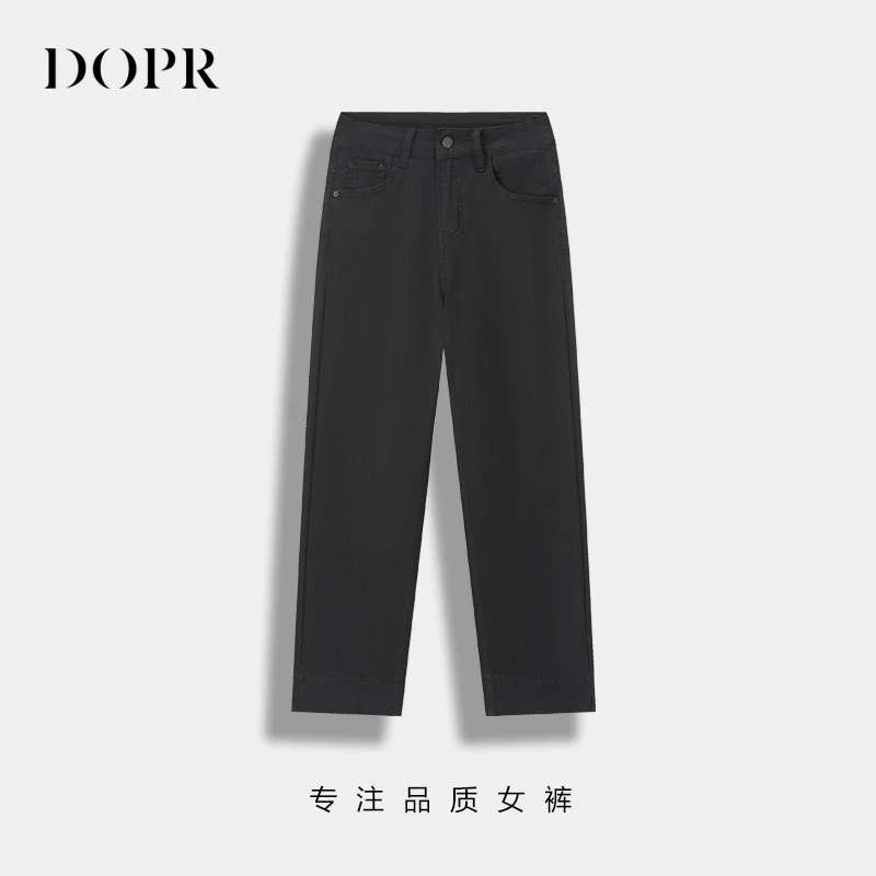 新款高腰弹力百搭面膜小黑裤显瘦显腿长115330