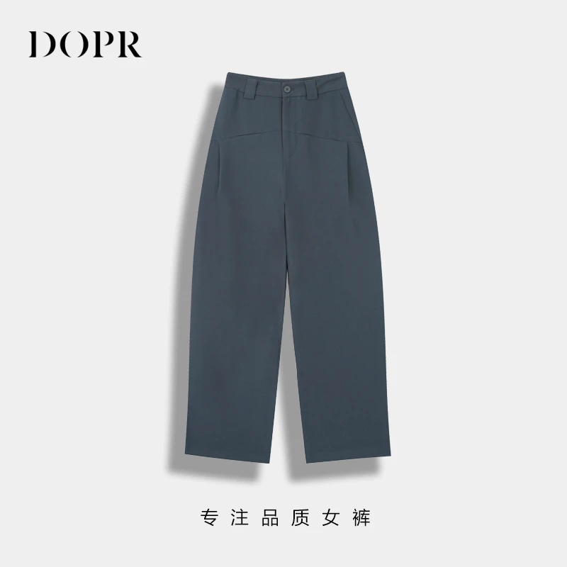 简约风尚宽松直筒长裤22026