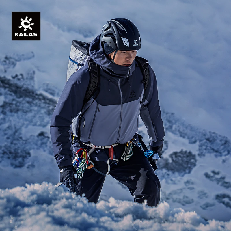 Kailas/凯乐石TC100暖壳冲锋衣GTX防水保暖棉服户外滑雪登山服