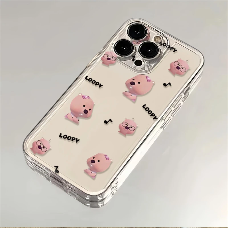 音乐小海狸苹果华为OPPO荣耀VIVO小米红米透明全包iPhone15手机壳