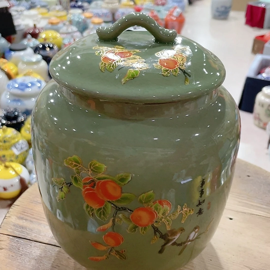 【闪购商品】罐陶瓷茶叶罐密封罐