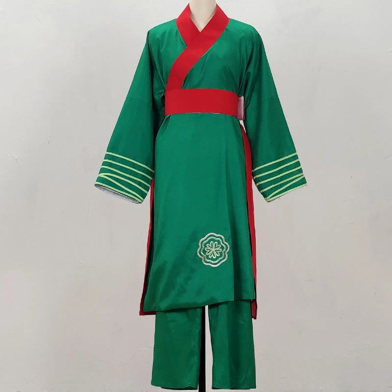 新款杨妈妈绣花斜领老旦古装戏服