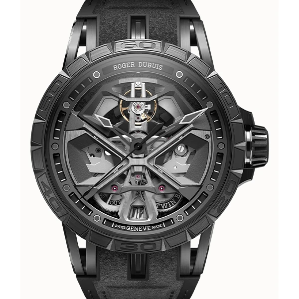 99新 ROGER DUBUIS/罗杰杜彼 老佛爷/罗杰杜彼0829/自动/22年全套