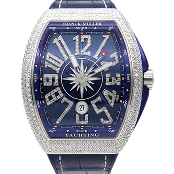 99新 Franck Muller/法兰克穆勒 老佛爷/法兰克穆勒V45后钻/单表